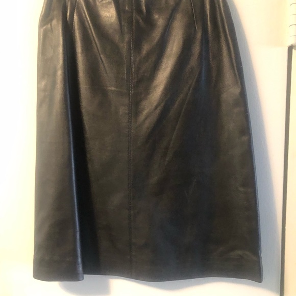 Leather Skirt